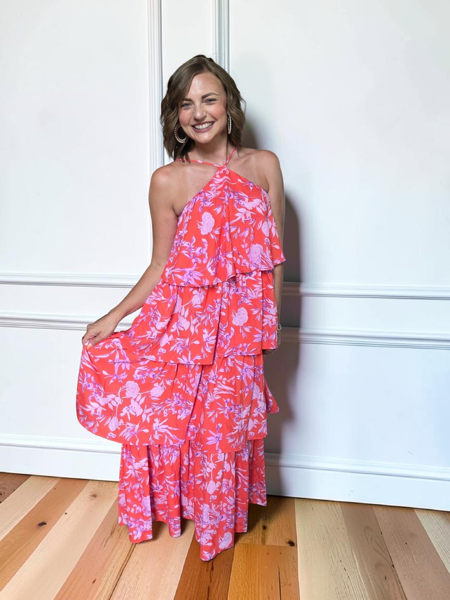 Caroline Tiered Ruffle Dress
