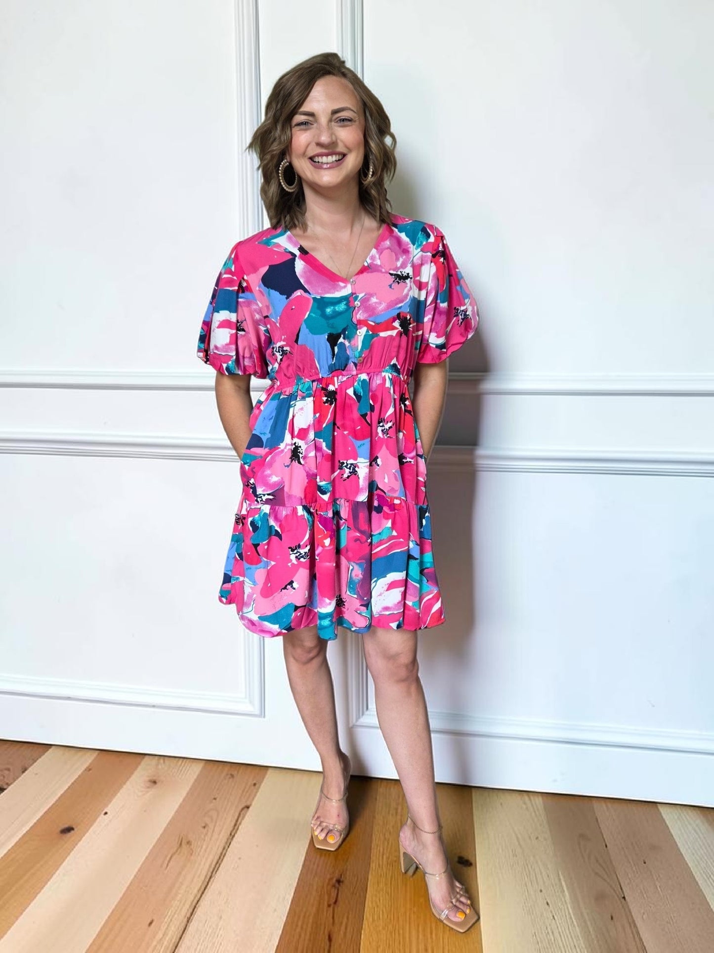 Lois Floral Dress