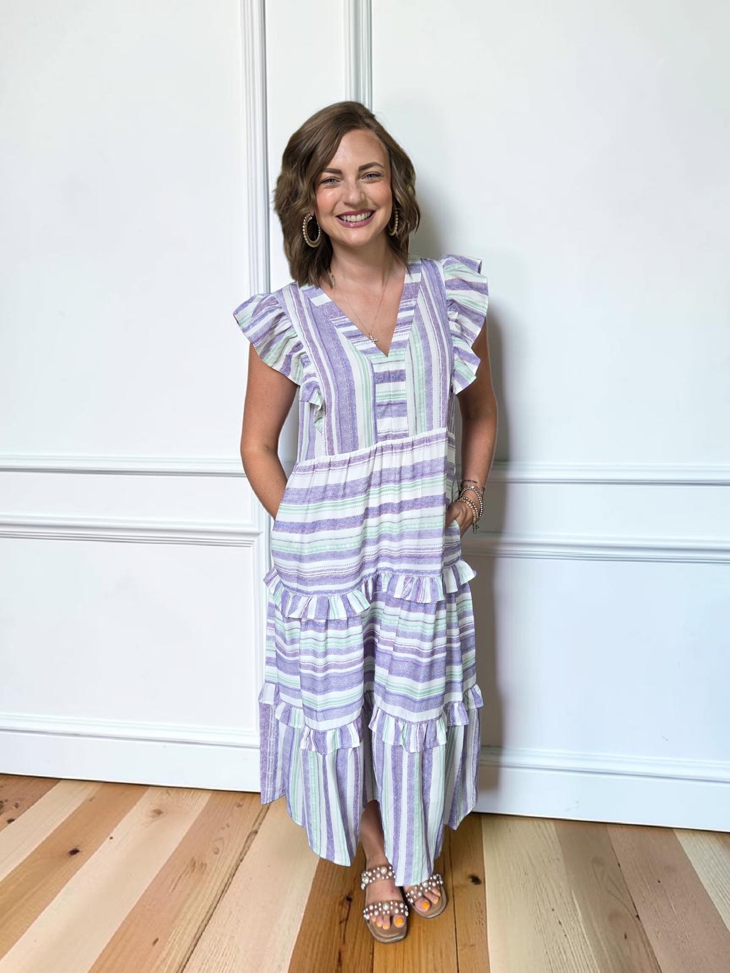 Natalie Grace Striped Dress