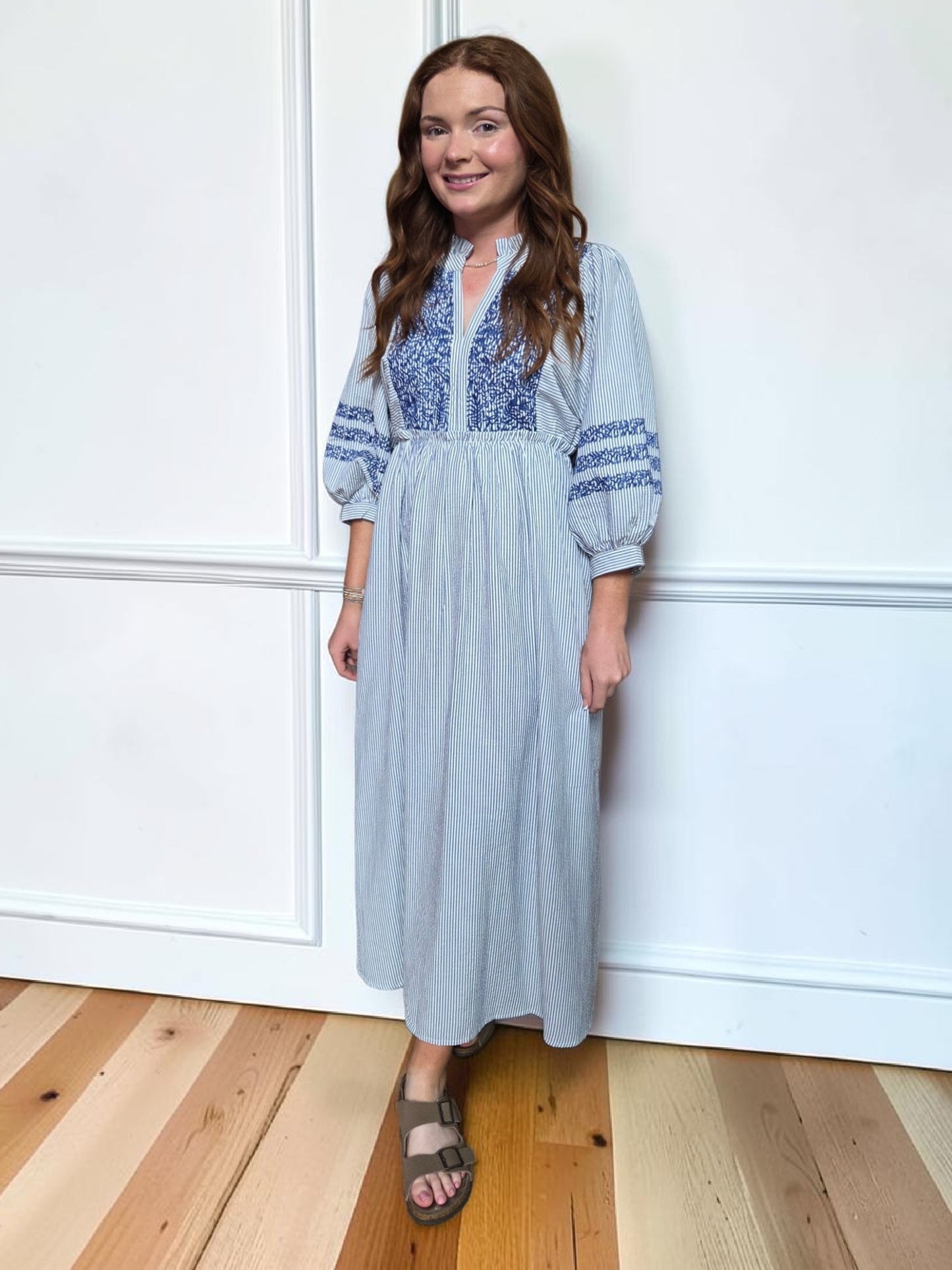 Alicia Embroidered Dress