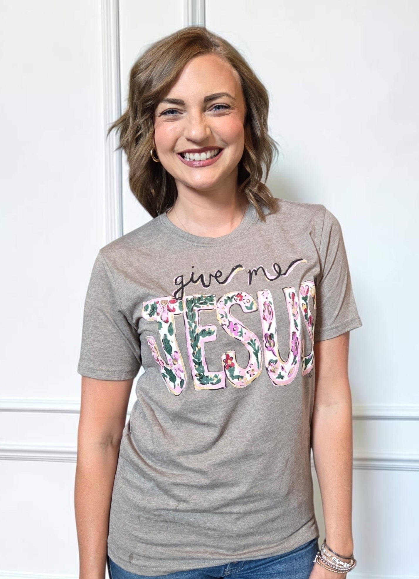 Callie Ann Stetler Give Me Jesus Tee
