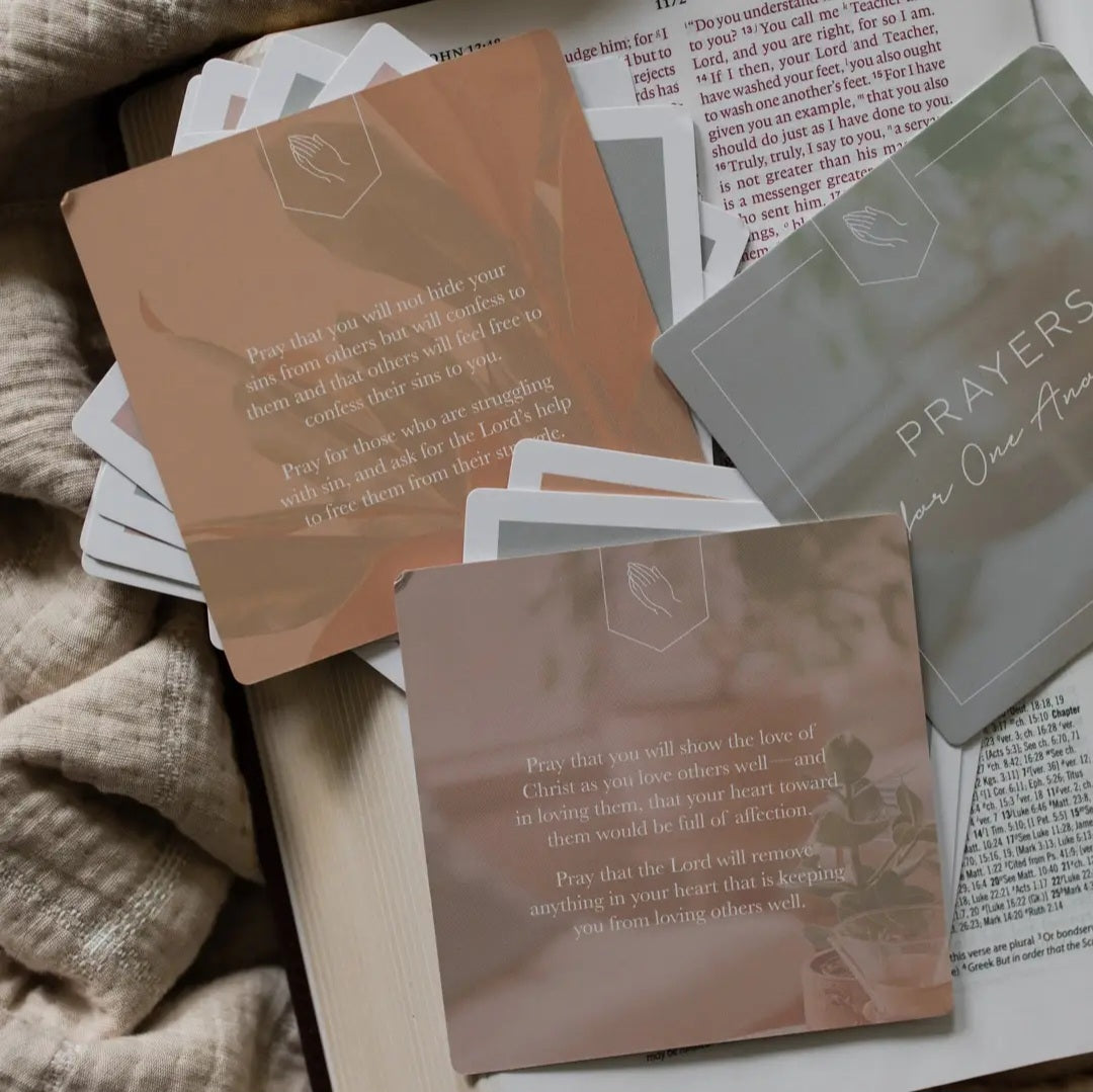 Prayers for One Another Verse Card Set