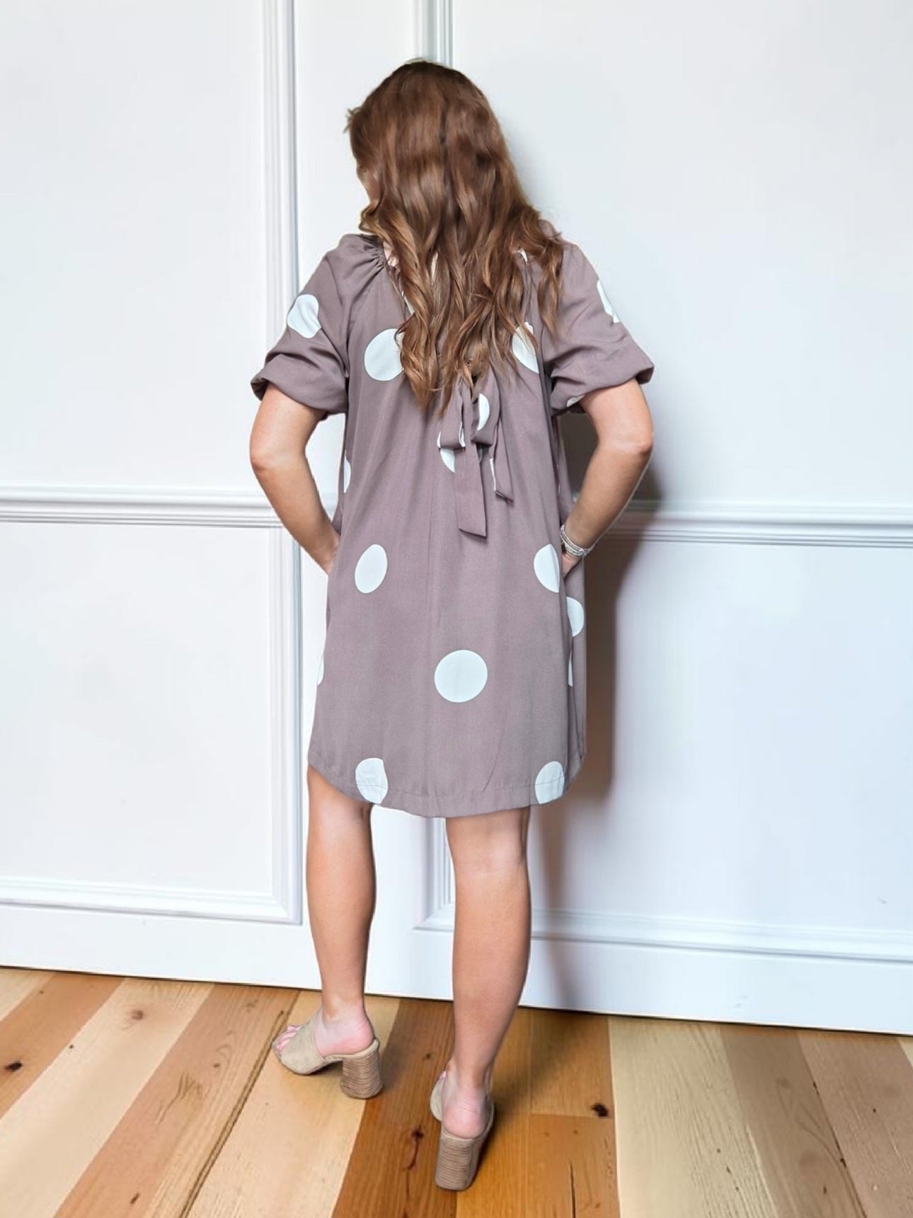 Deborah Polka Dot Dress