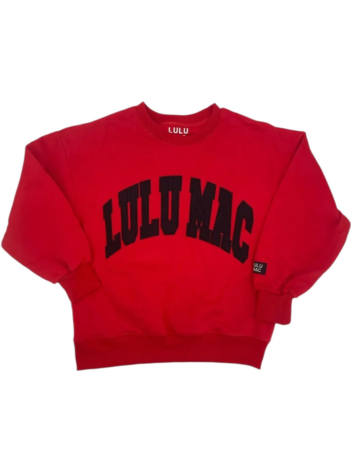 Lulu Mac Sweatshirt Red/Black