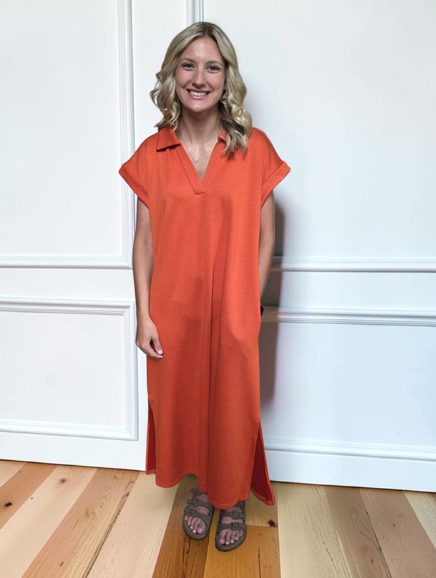 Sarah Collared Dress