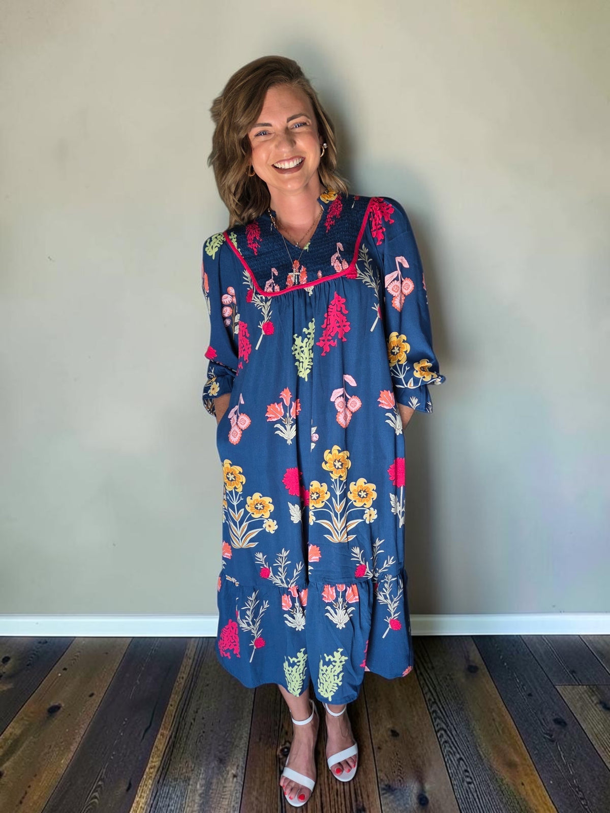 Brooke Floral Dress