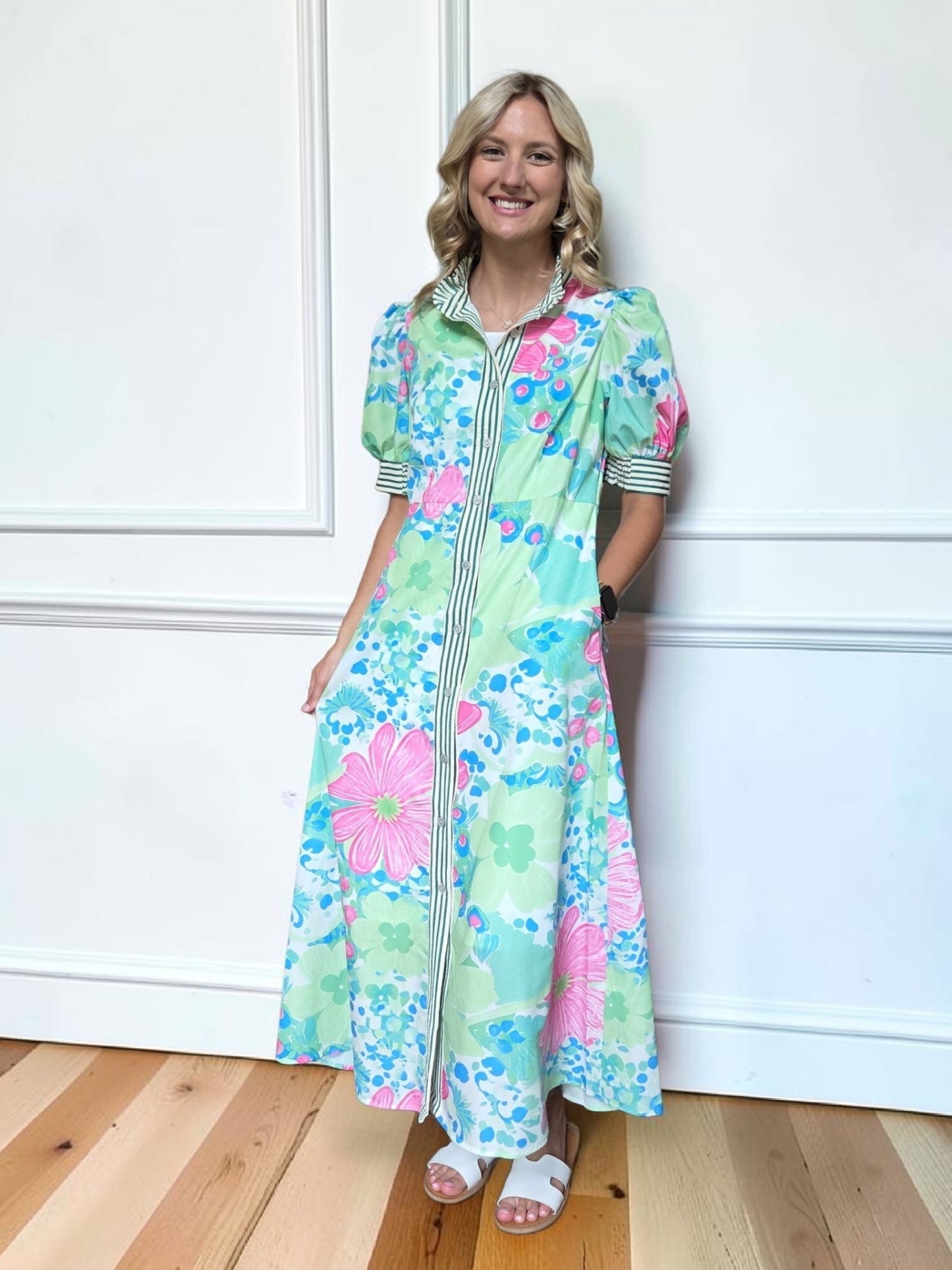Connie Floral Dress
