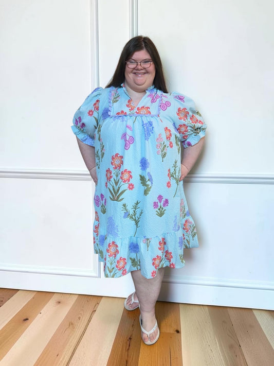 Callie Floral Dress PLUS
