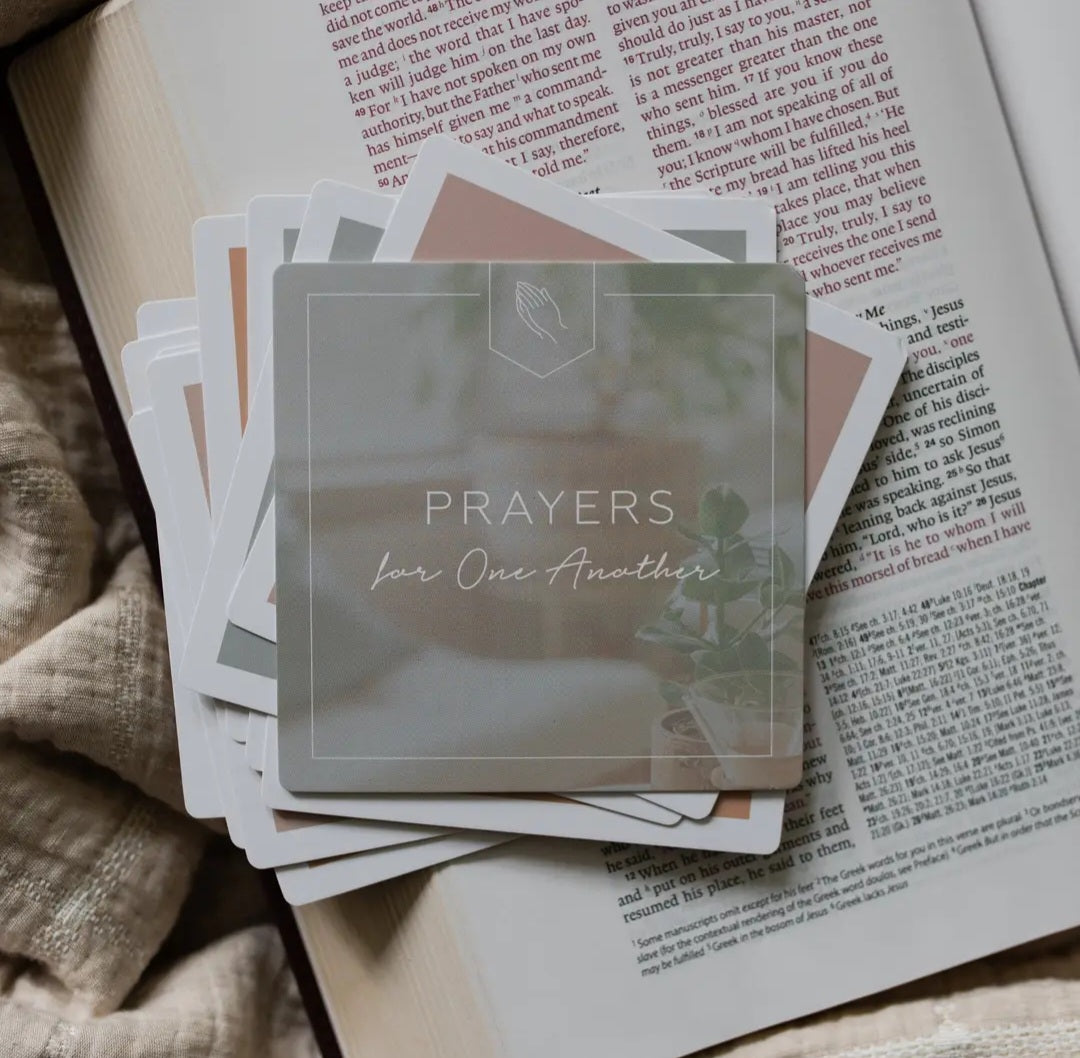 Prayers for One Another Verse Card Set