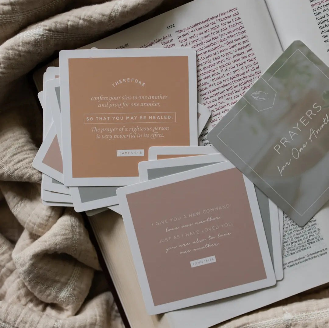 Prayers for One Another Verse Card Set