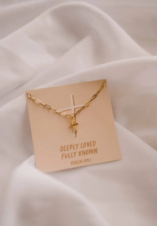 Dear Heart: Deeply Loved Fully Known Charm Necklace
