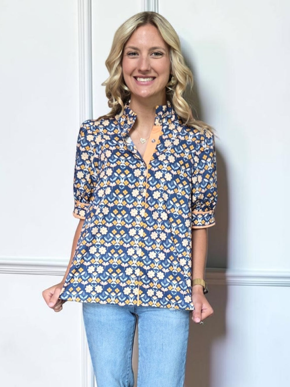 Christina Botanical Top