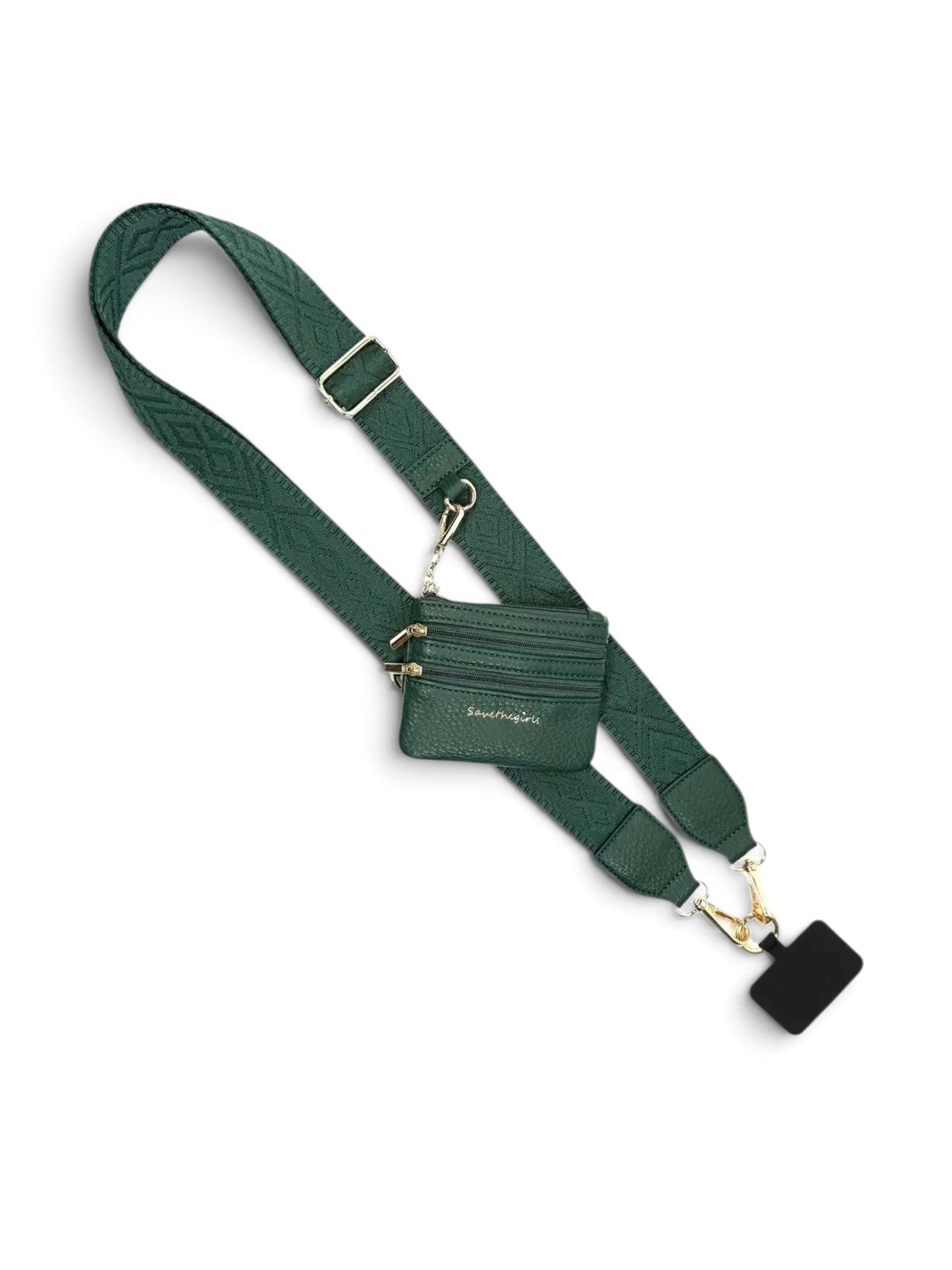 Clip & Go Strap w/Pouch Hunter Green