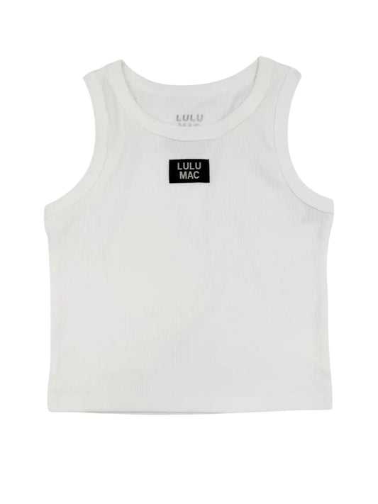 Lulu Mac OG Tank White