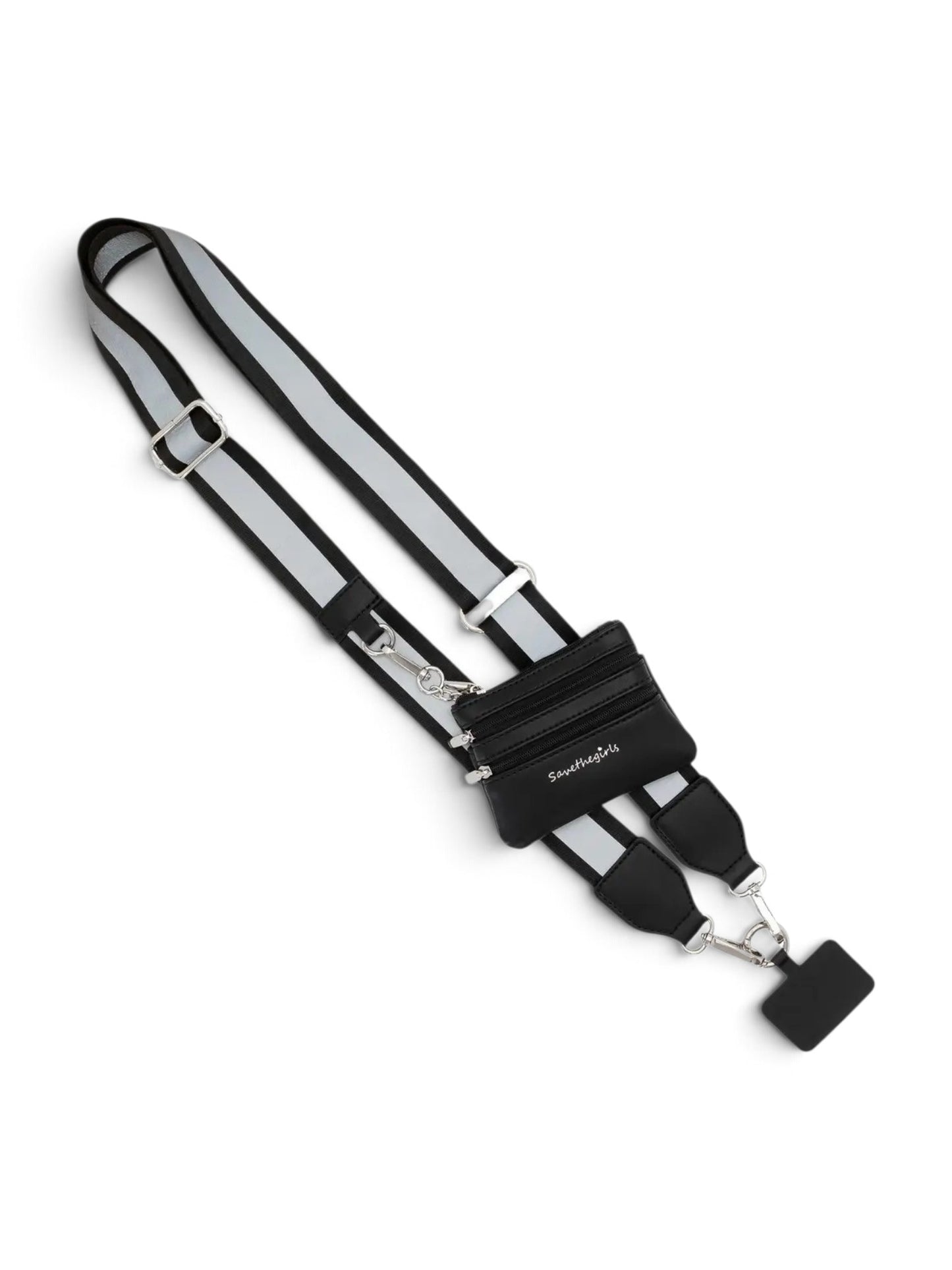 Clip & Go Strap w/Pouch Reflective Collection