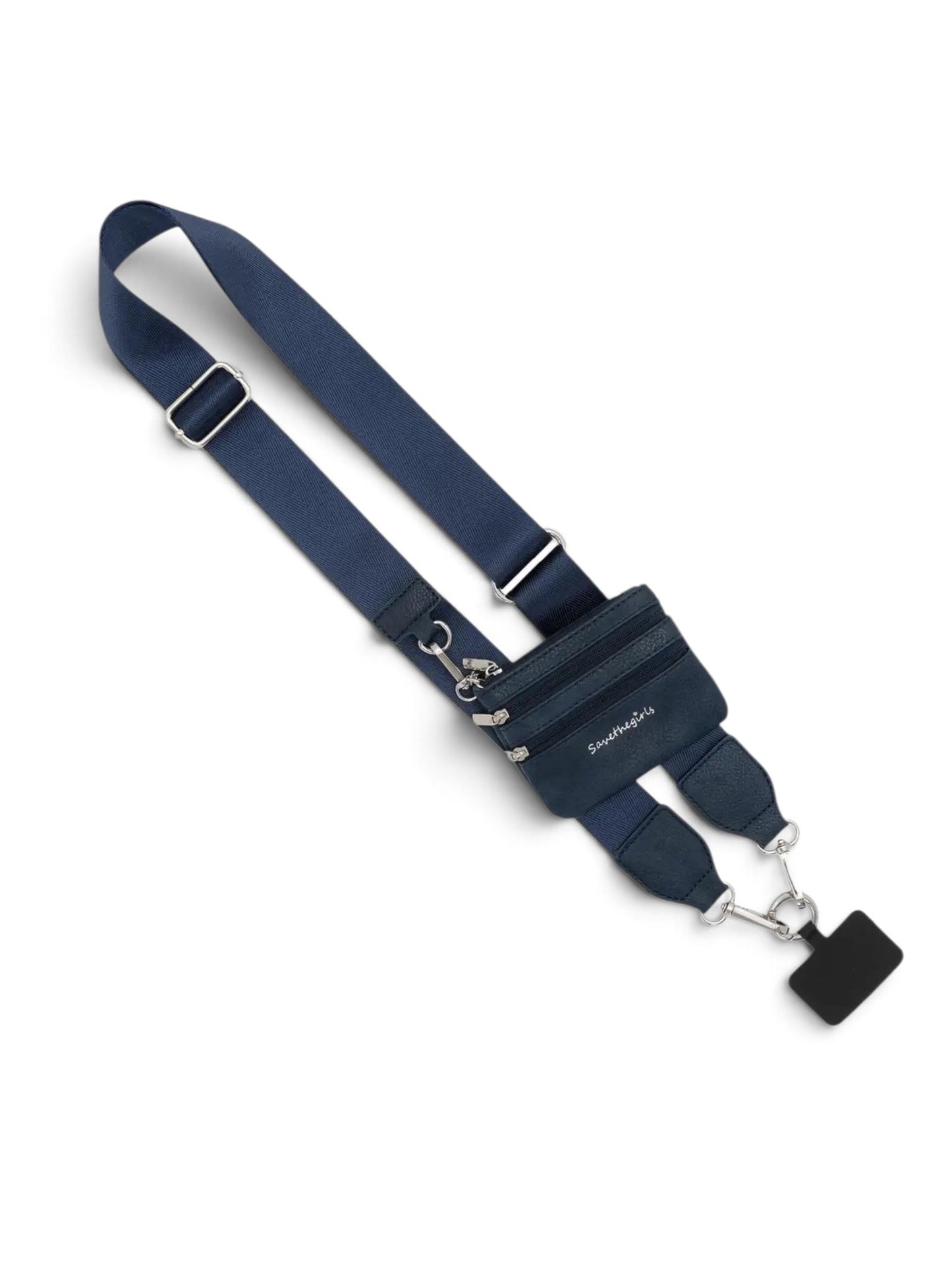 Clip & Go Strap w/Pouch Navy