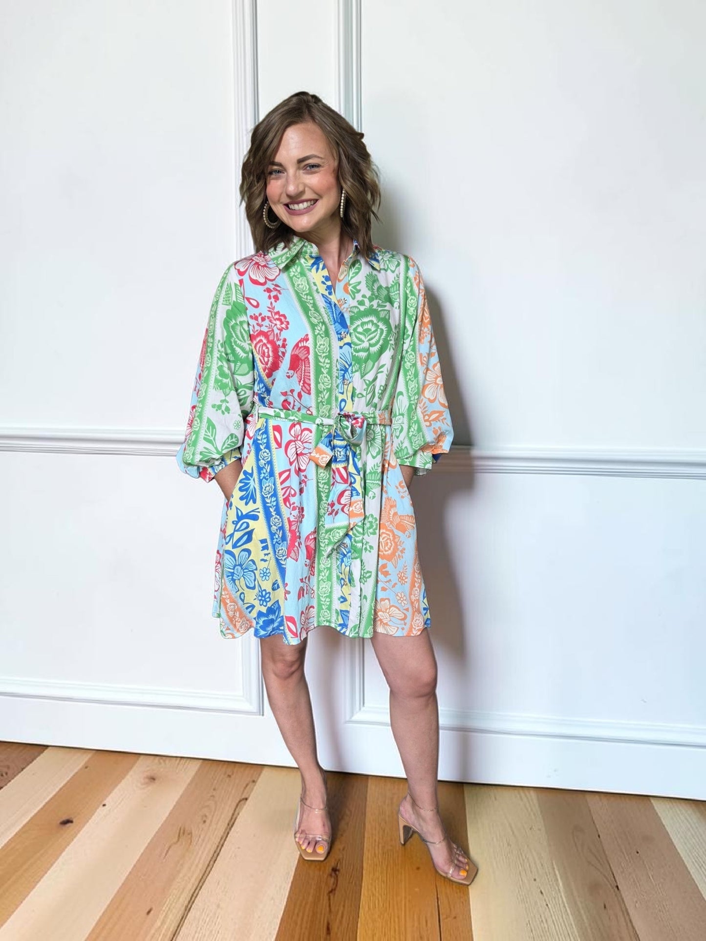 Meg Botanical Dress