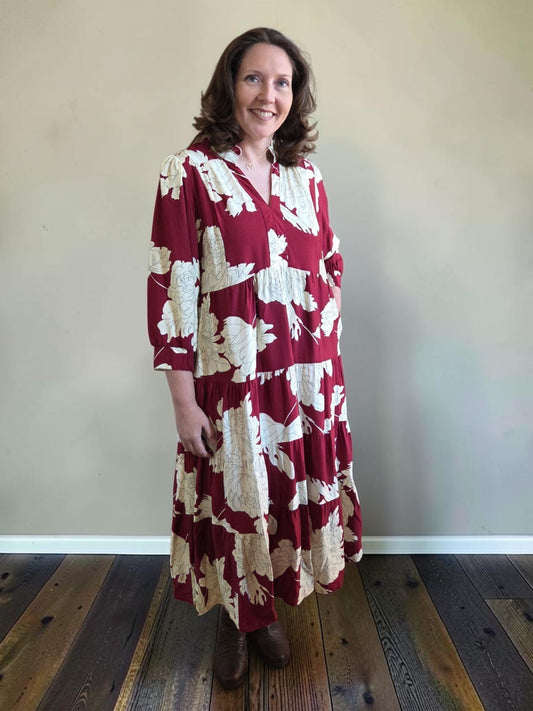 Ruby Floral Dress PLUS